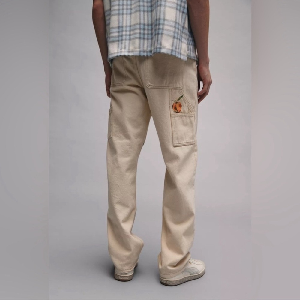 BDG peach print jeans